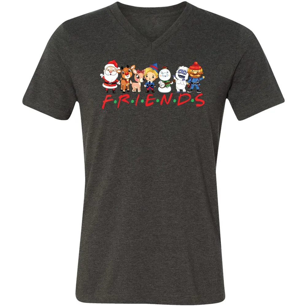 Friends Christmas - Dark Grey Heather - 8
