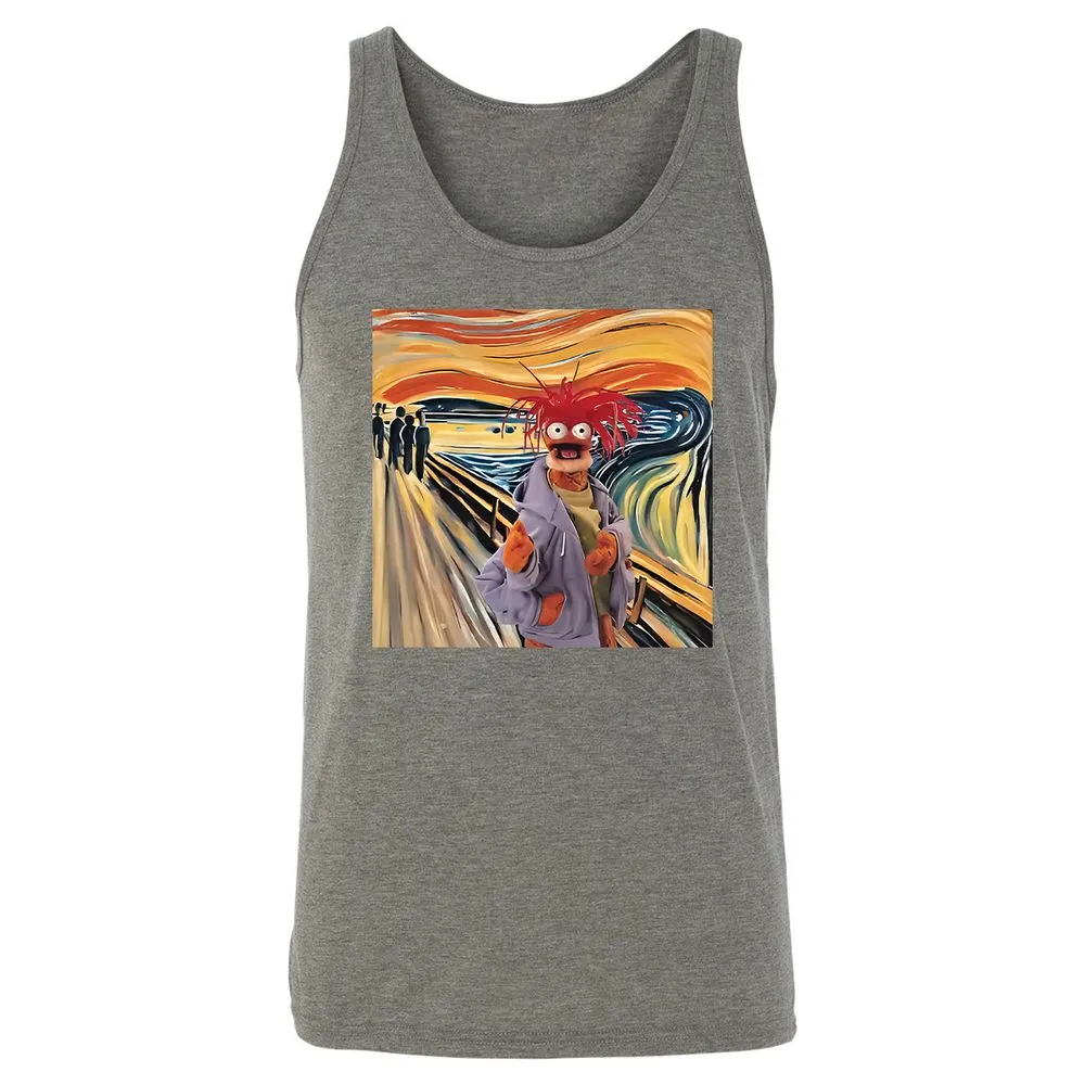 Unisex Jersey Tank - RGN6ZMLL - Grey Triblend - 8