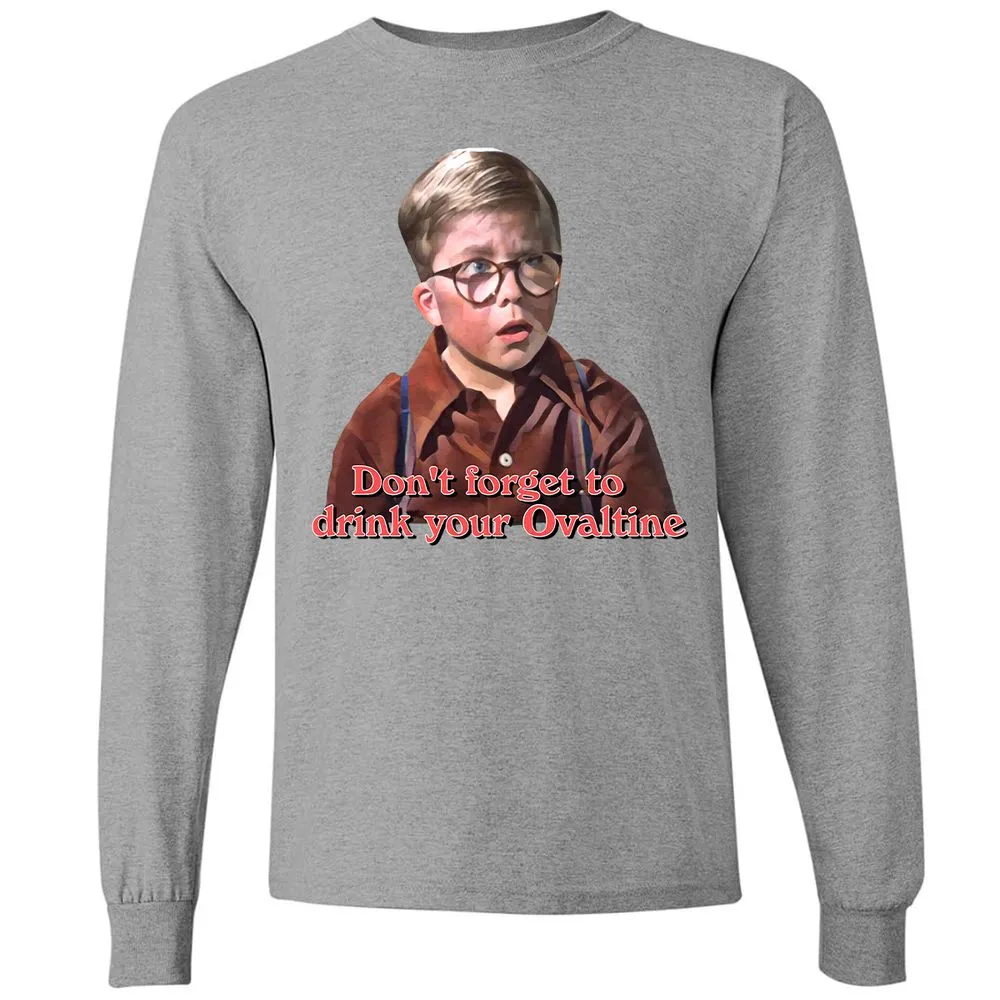 Long Sleeve T-Shirt - A18R74AH - Graphite Heather - 6