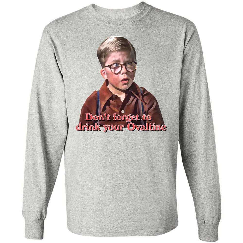 Long Sleeve T-Shirt - A18R74AH - Ash - 7