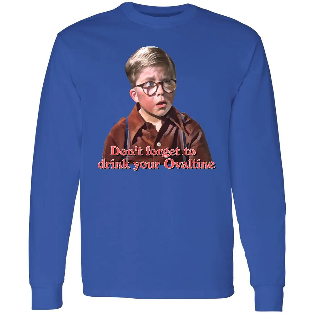 Long Sleeve T-Shirt - A18R74AH - Royal - 8