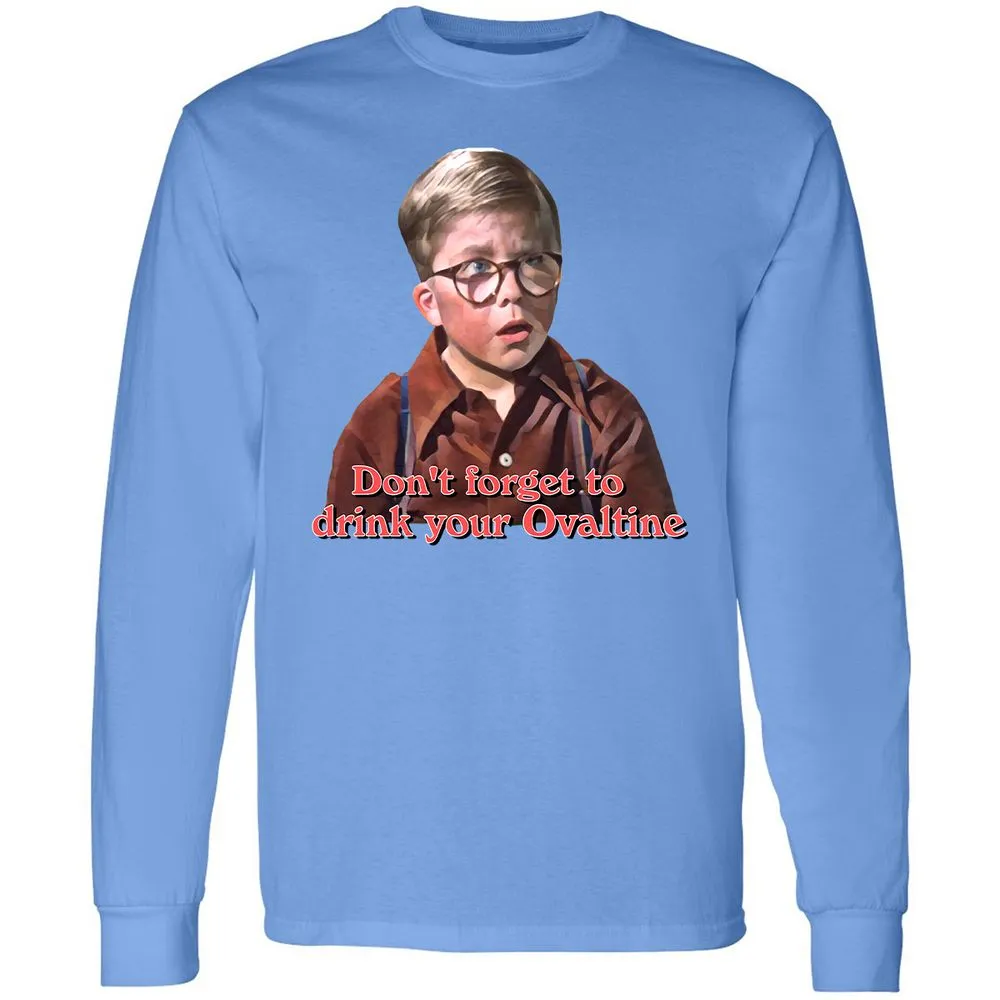 Long Sleeve T-Shirt - A18R74AH - Carolina Blue - 12
