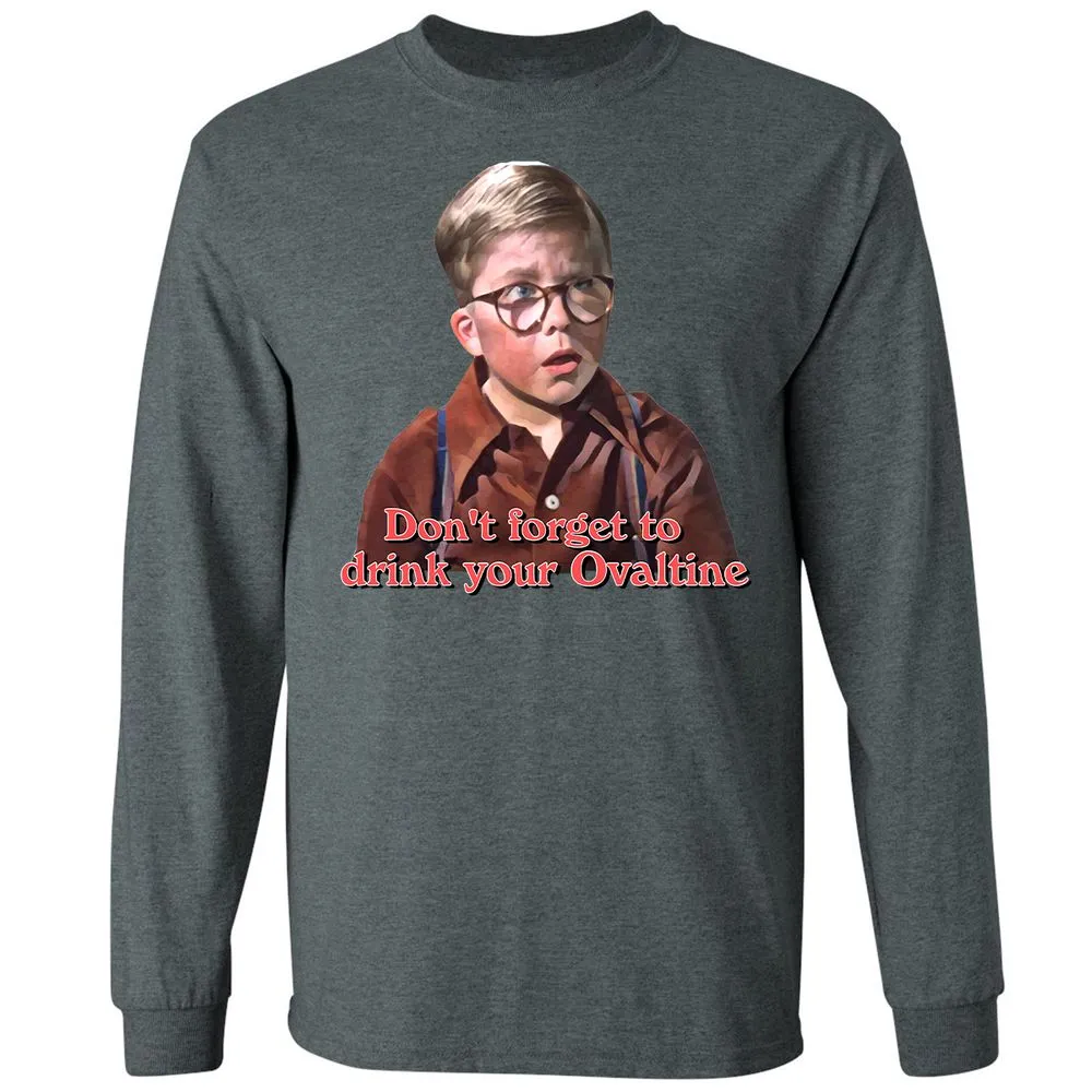 Long Sleeve T-Shirt - A18R74AH - Dark Heather - 15