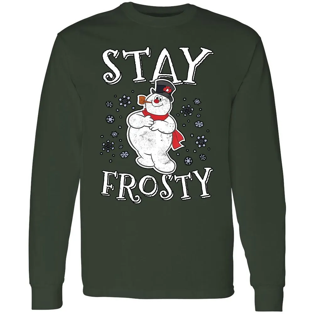Long Sleeve T-Shirt - D81LC9U4 - Forest Green - 4