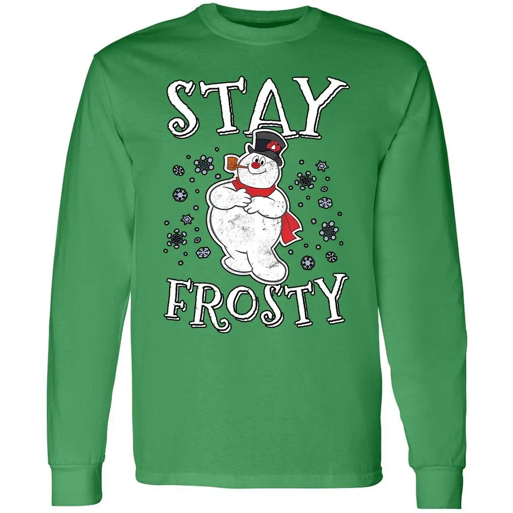 Long Sleeve T-Shirt - D81LC9U4 - Irish Green - 10