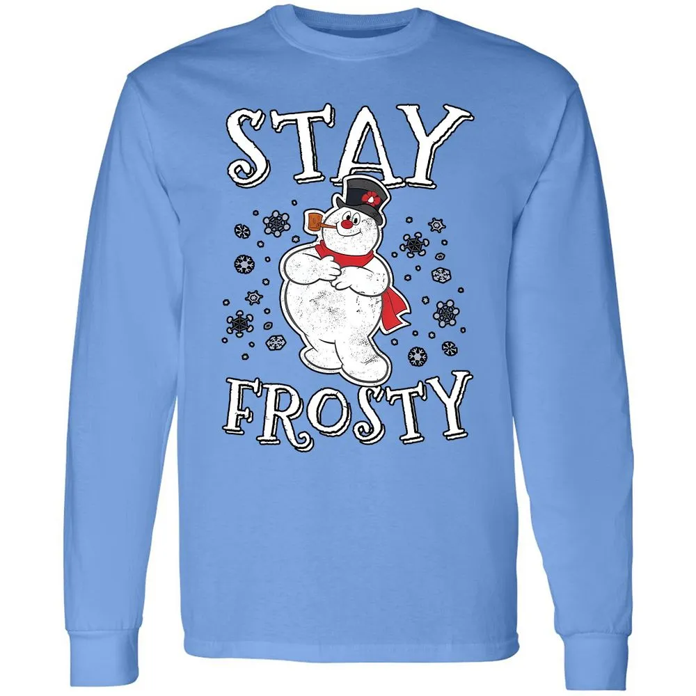 Long Sleeve T-Shirt - D81LC9U4 - Carolina Blue - 12
