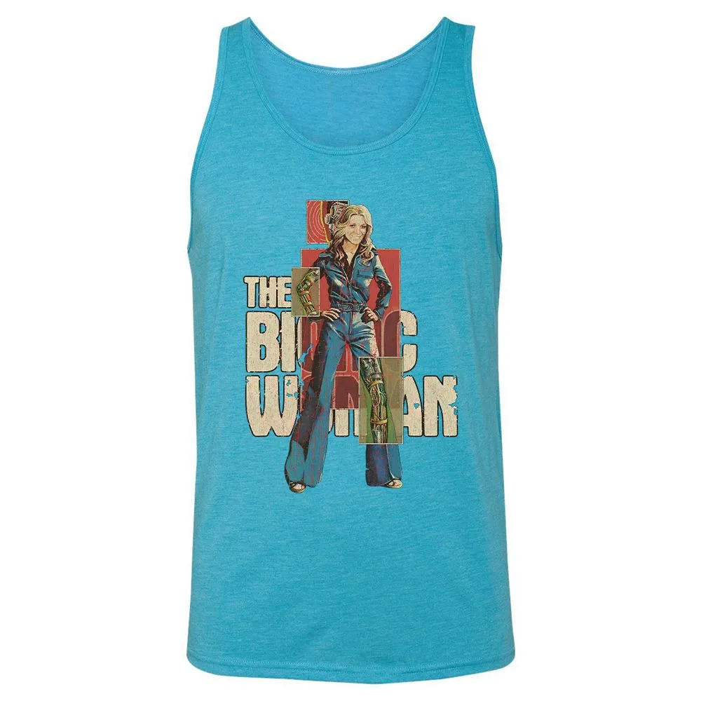 Unisex Jersey Tank - FGZY1SMF - Aqua Triblend - 3