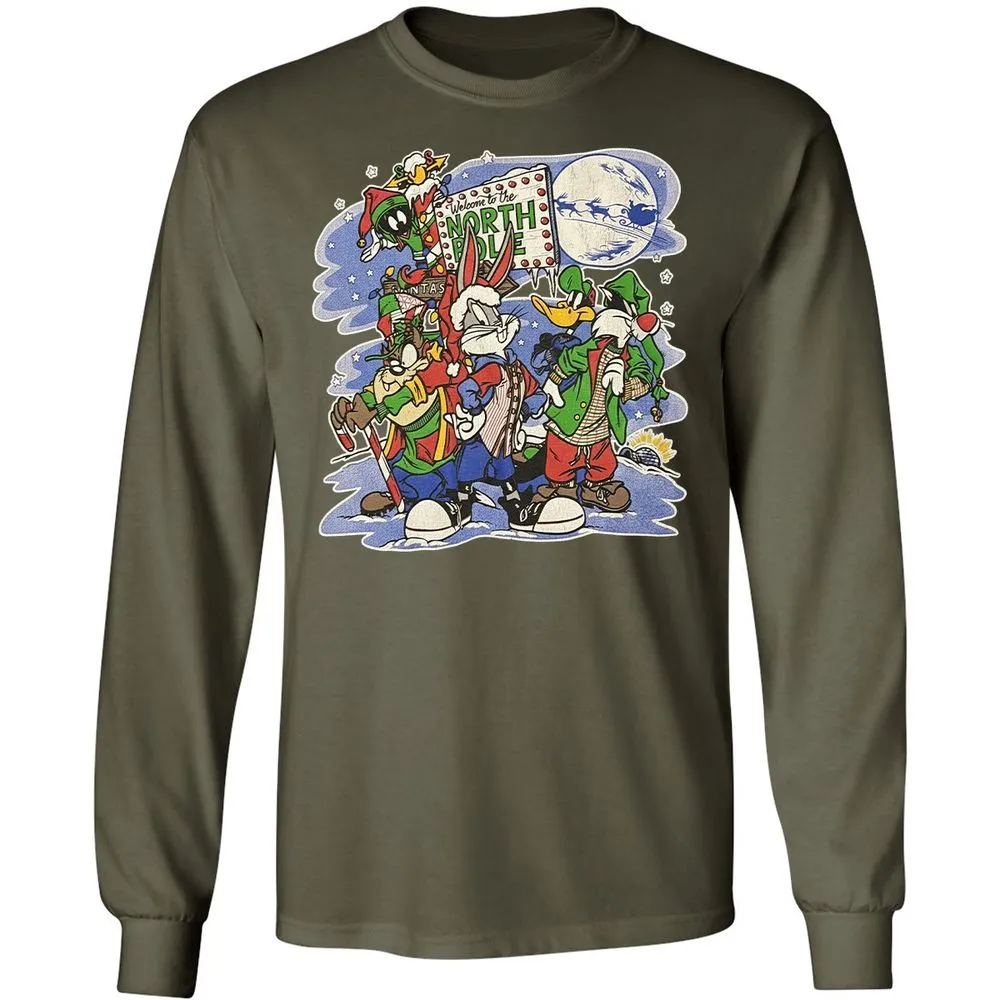 Long Sleeve T-Shirt - 33ZU56RT - Military Green - 16