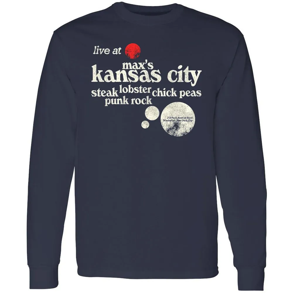Long Sleeve T-Shirt - CQHPXRHG - Navy - 2