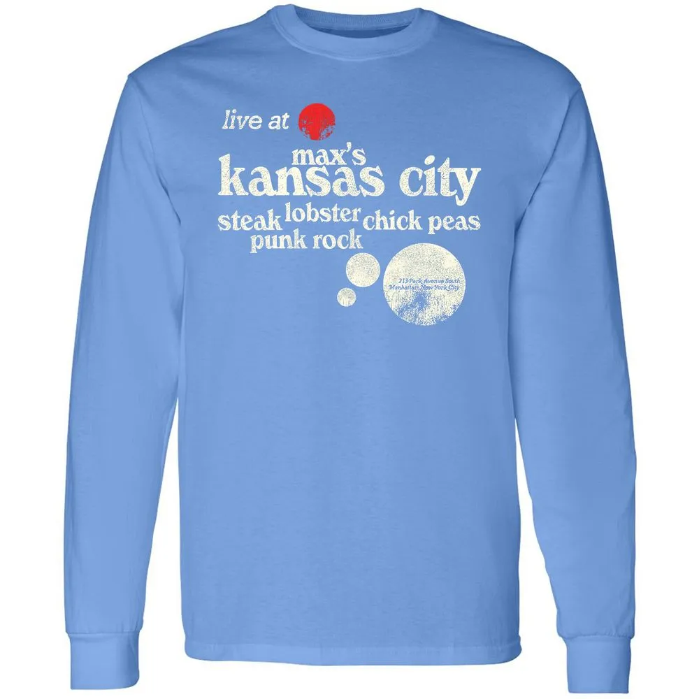 Long Sleeve T-Shirt - CQHPXRHG - Carolina Blue - 12