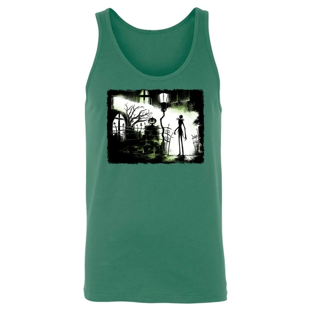 Unisex Jersey Tank - Black - Kelly - 9
