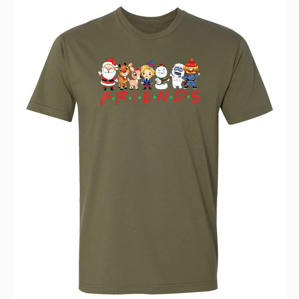 Friends Christmas - Military Green - 5