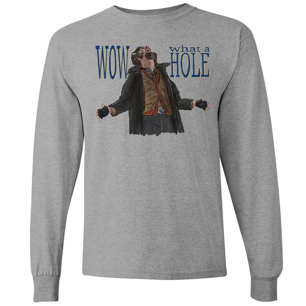 Wow! What a hole! - Graphite Heather - 6