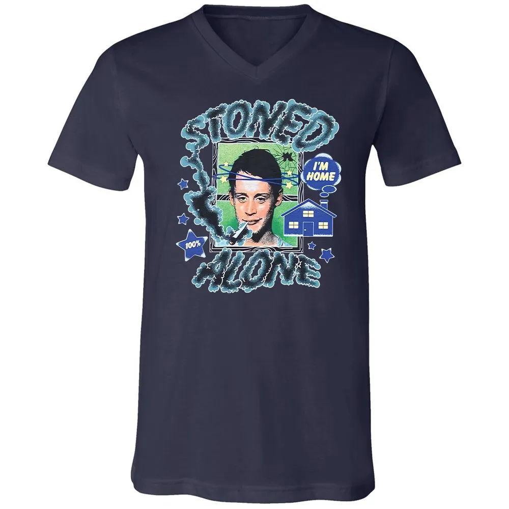 Stoned home alone - Navy - 2