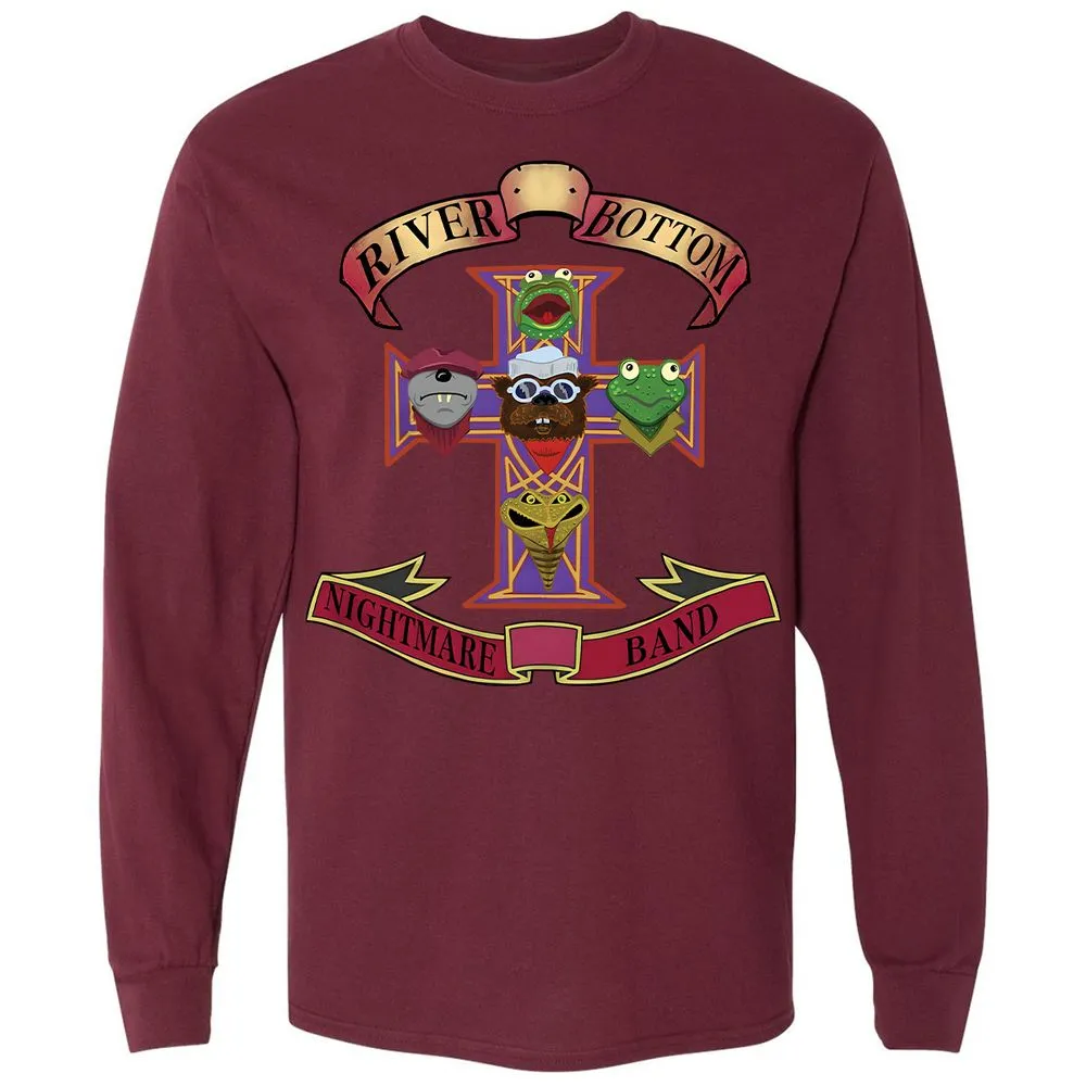 Long Sleeve T-Shirt - ZWKSZKK5 - Maroon - 11