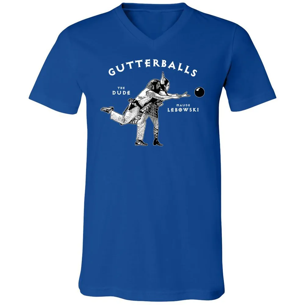 Unisex V-Neck T-Shirt - 9G7K5227 - True Royal - 4