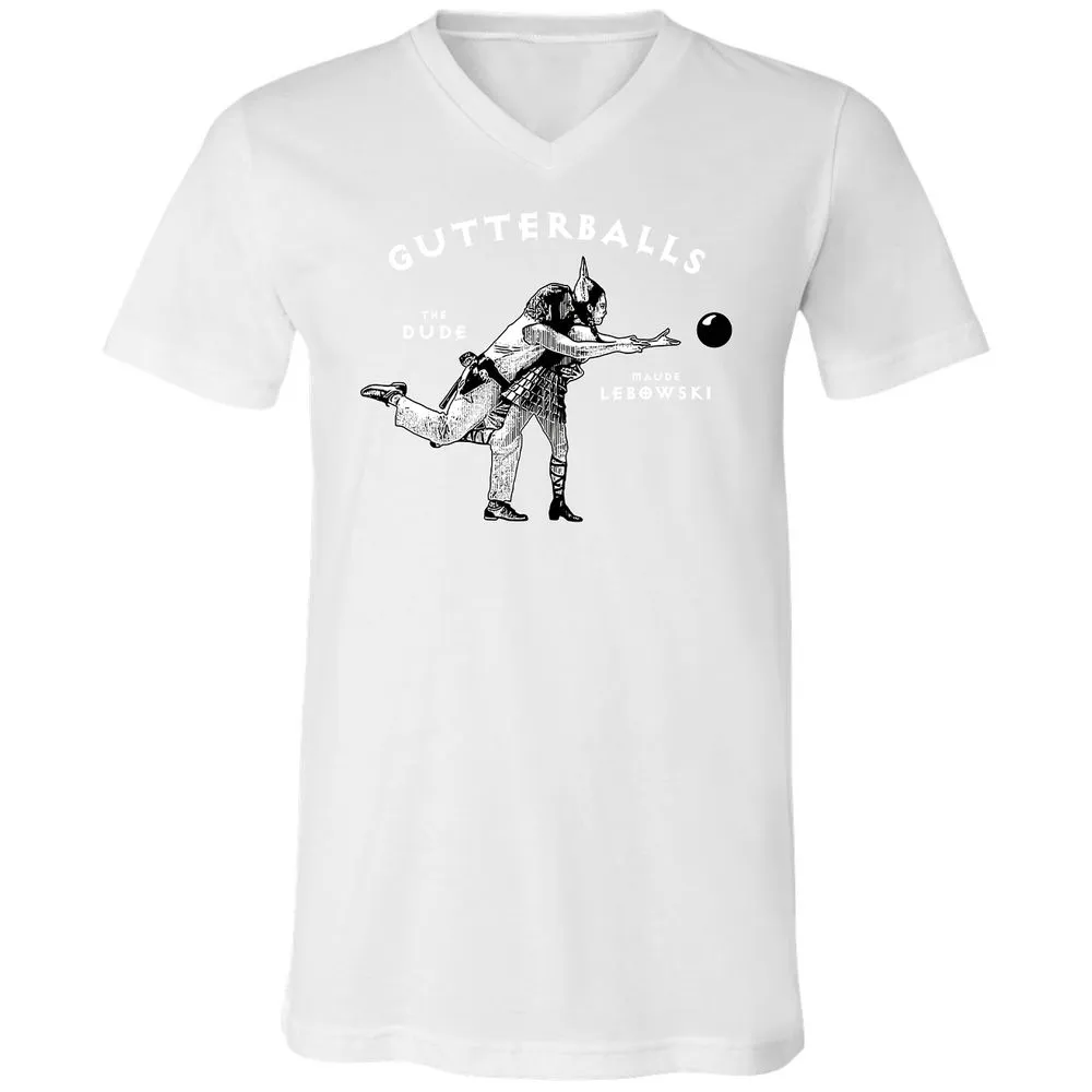 Unisex V-Neck T-Shirt - 9G7K5227 - White - 5