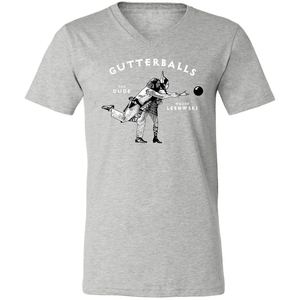 Unisex V-Neck T-Shirt - 9G7K5227 - Athletic Heather - 7