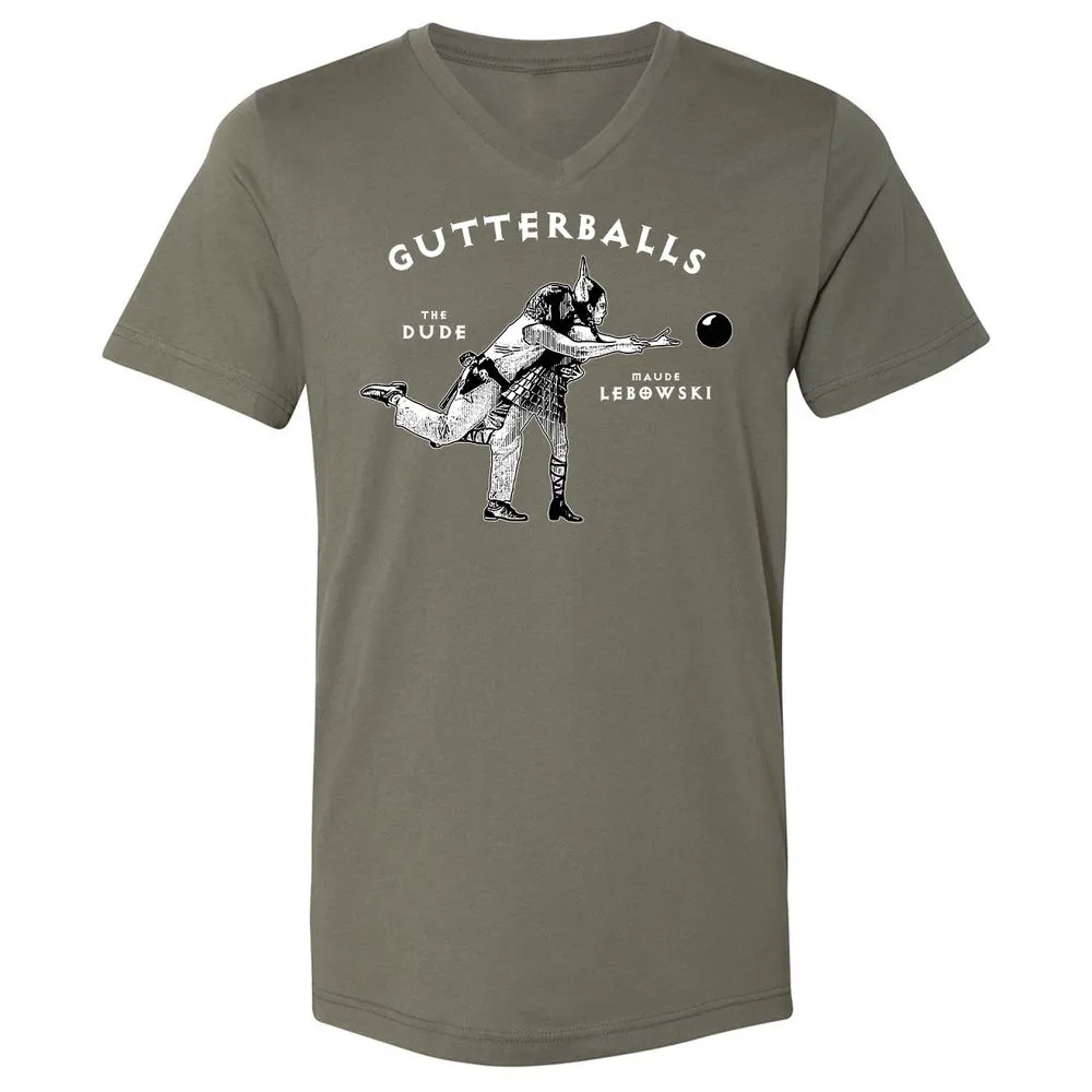 Unisex V-Neck T-Shirt - 9G7K5227 - Military Green - 10