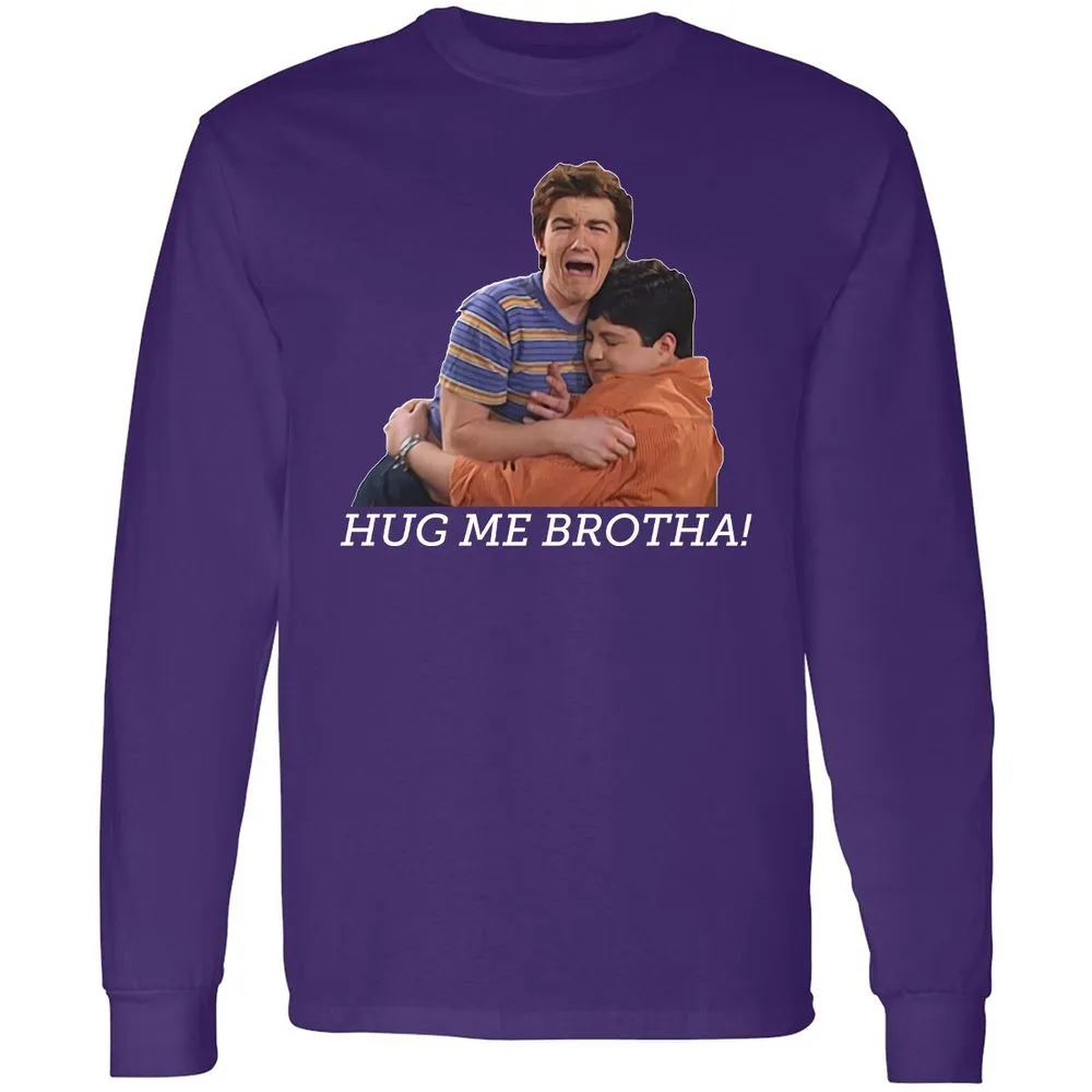 Long Sleeve T-Shirt - YLPQ4J29 - Purple - 13