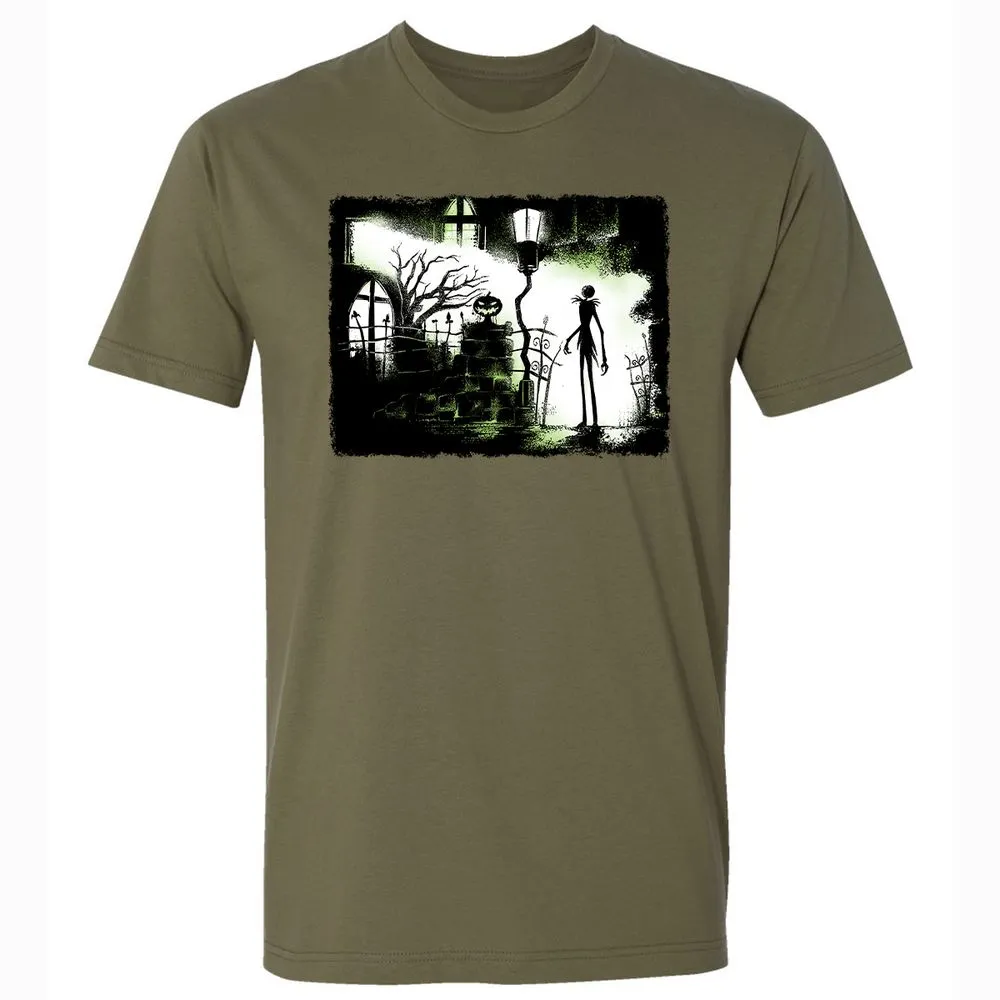 Premium Unisex T-Shirt - Black - Military Green - 5