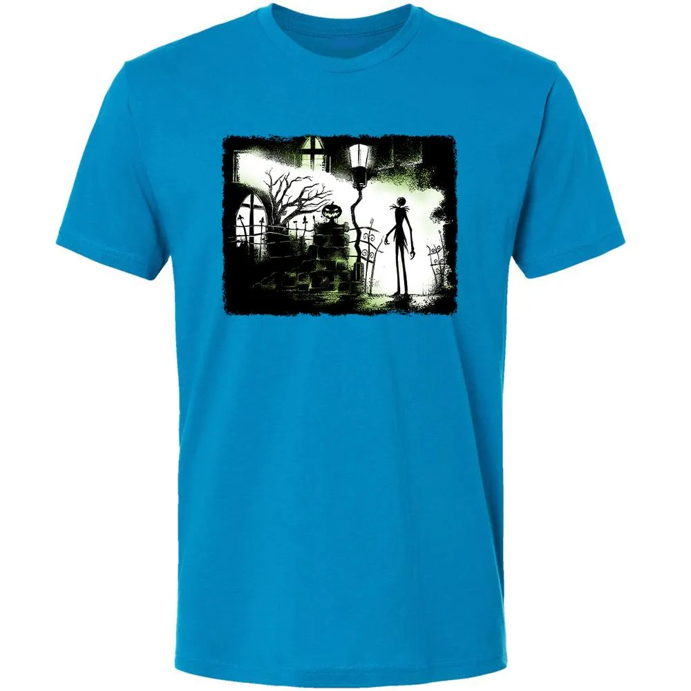 Premium Unisex T-Shirt - Black - Turquoise - 16