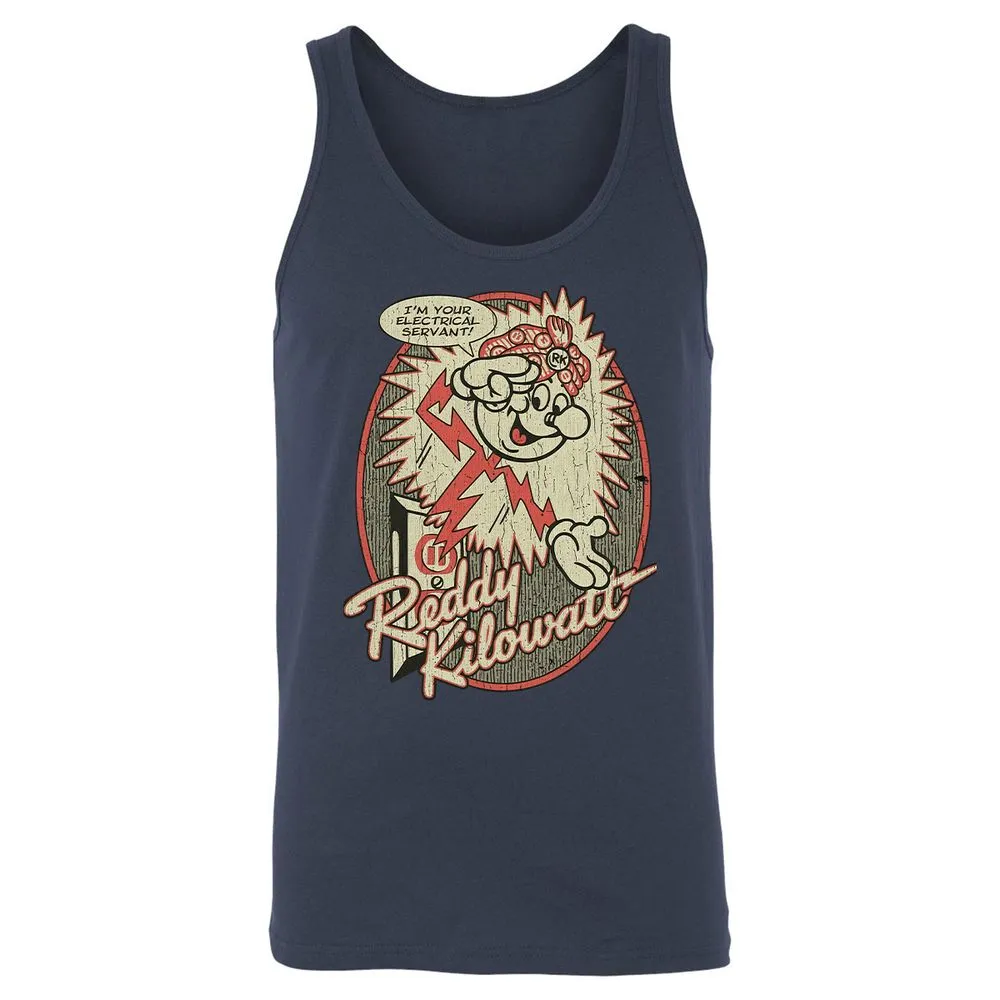 Unisex Jersey Tank - KBH9KTY4 - Navy - 2
