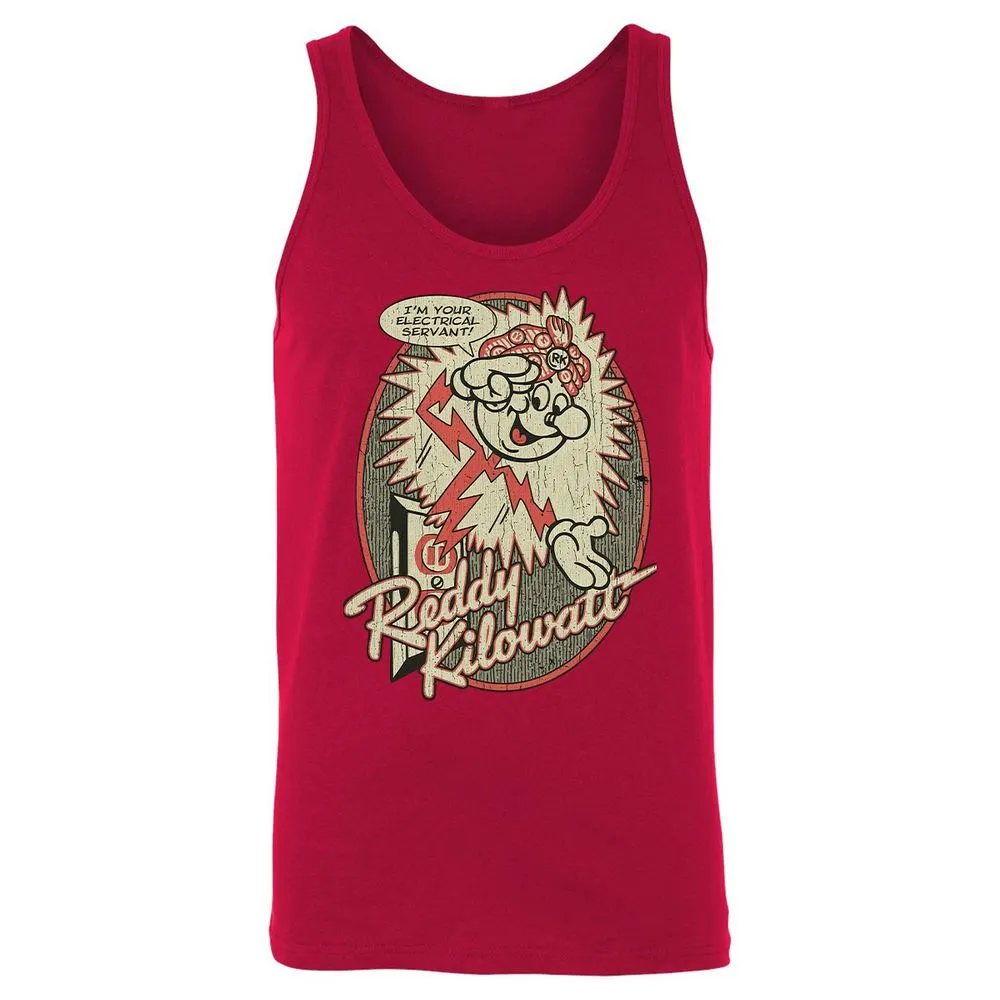 Unisex Jersey Tank - KBH9KTY4 - Red - 11