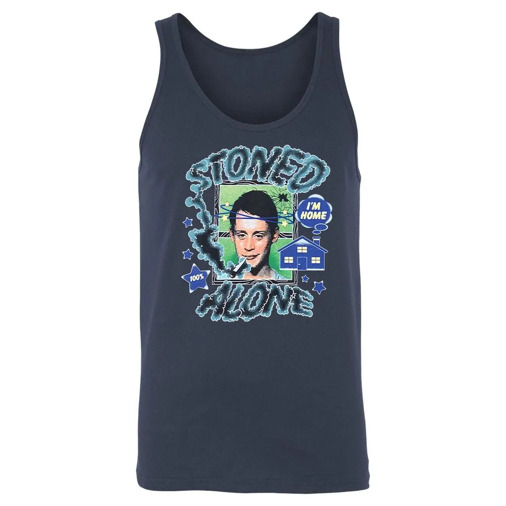 Stoned home alone - Navy - 2