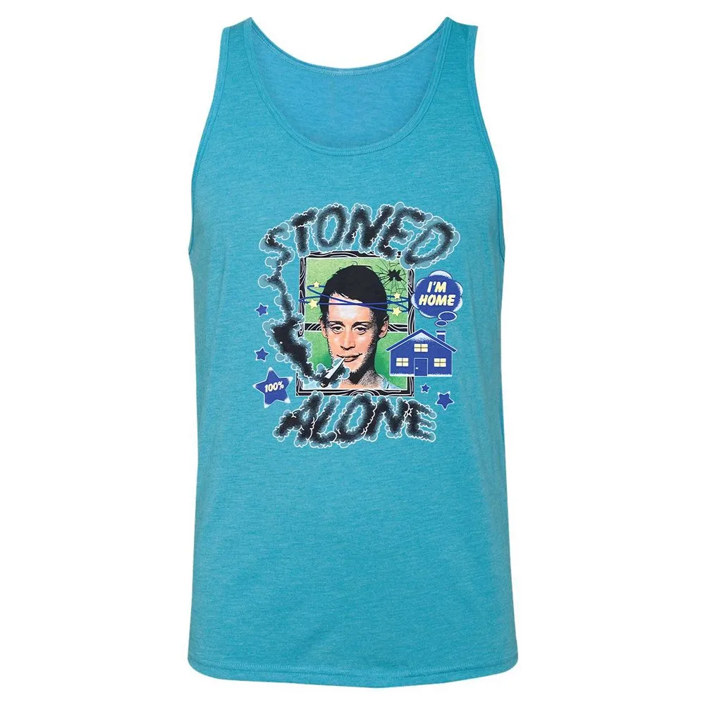Stoned home alone - Aqua Triblend - 3