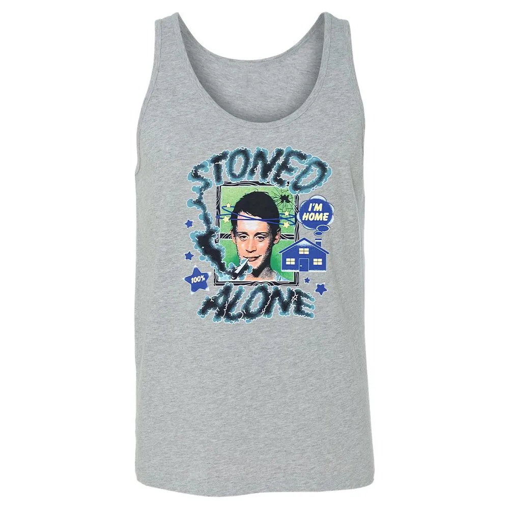 Stoned home alone - Athletic Heather - 4