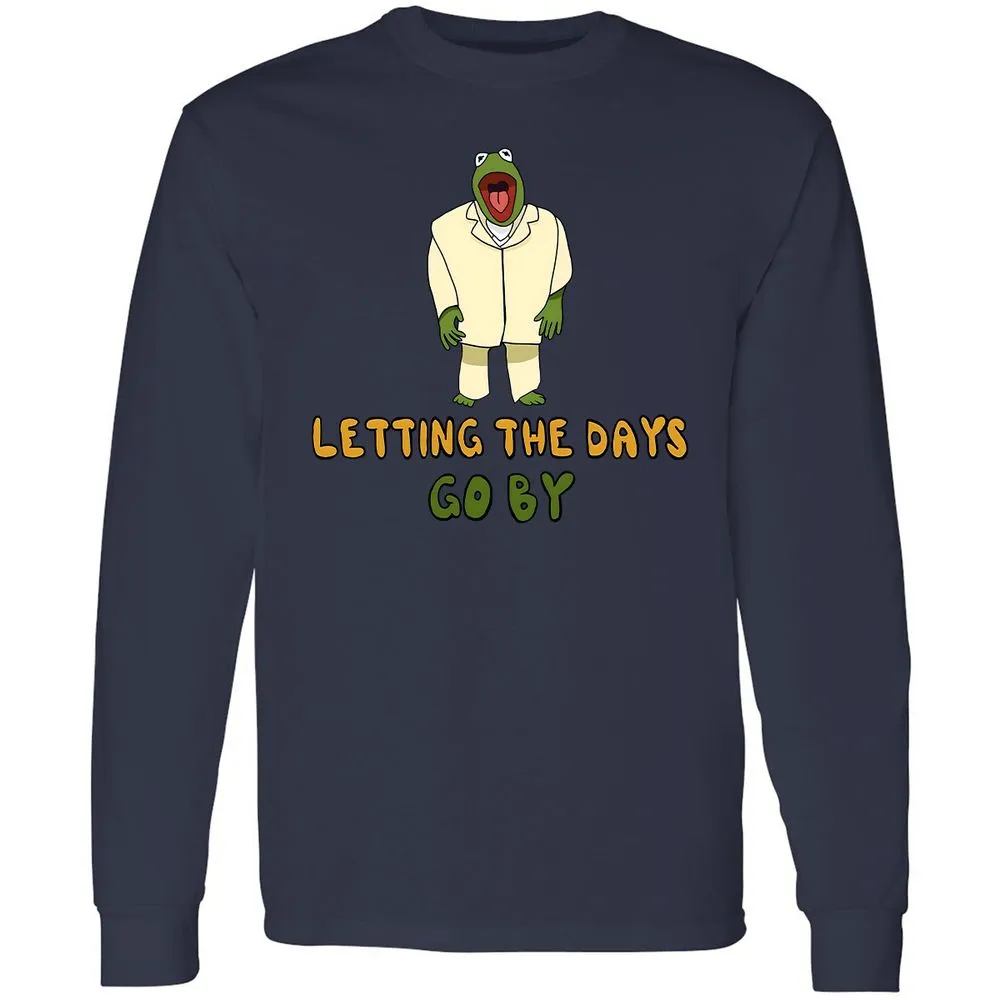 Letting the days go by - Navy - 2