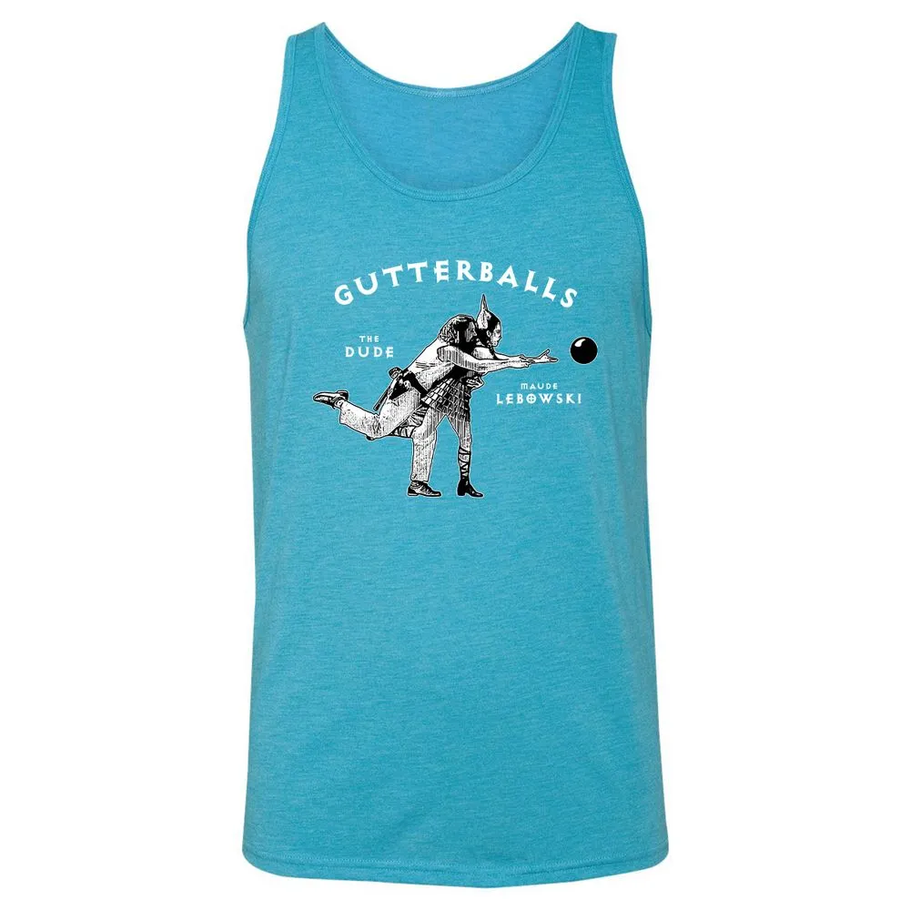 Unisex Jersey Tank - 7VJEUFFJ - Aqua Triblend - 3