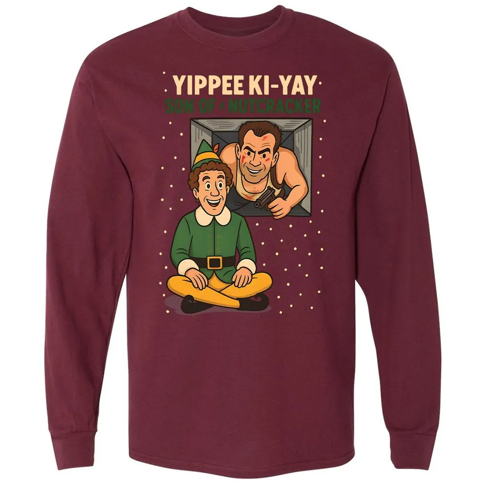 Long Sleeve T-Shirt - C1SMXXTP - Maroon - 11