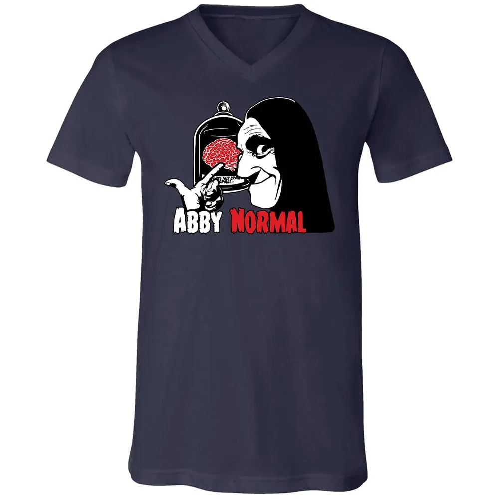 Unisex V-Neck T-Shirt - WKXHHZ8C - Navy - 2