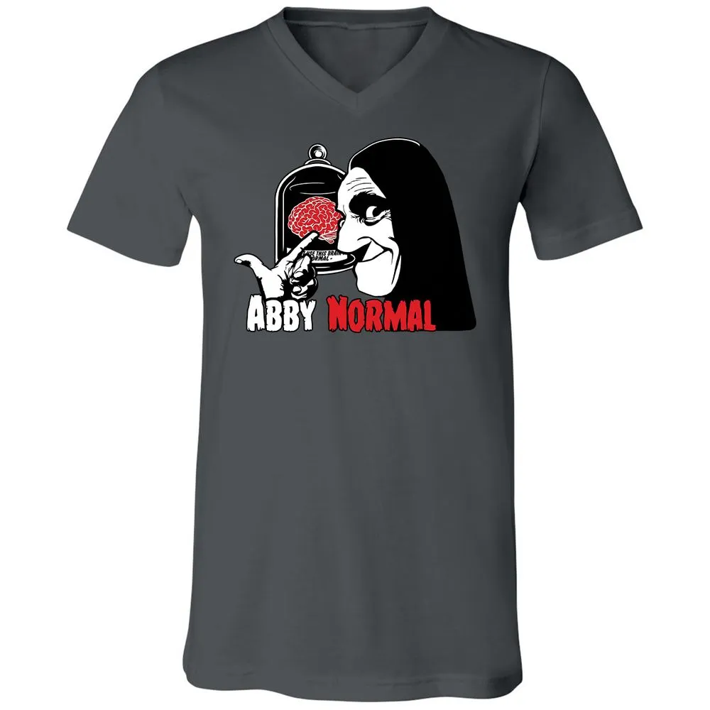 Unisex V-Neck T-Shirt - WKXHHZ8C - Asphalt - 12