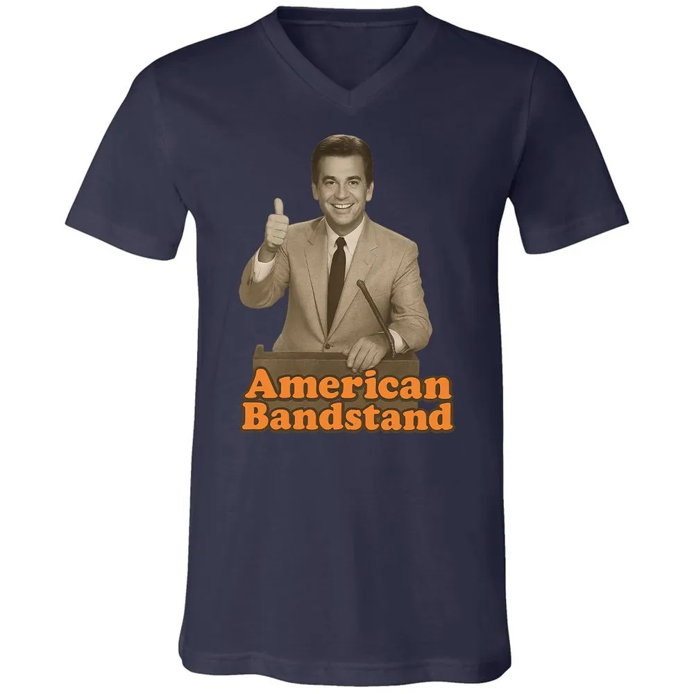 Unisex V-Neck T-Shirt - U7TULV74 - Navy - 2