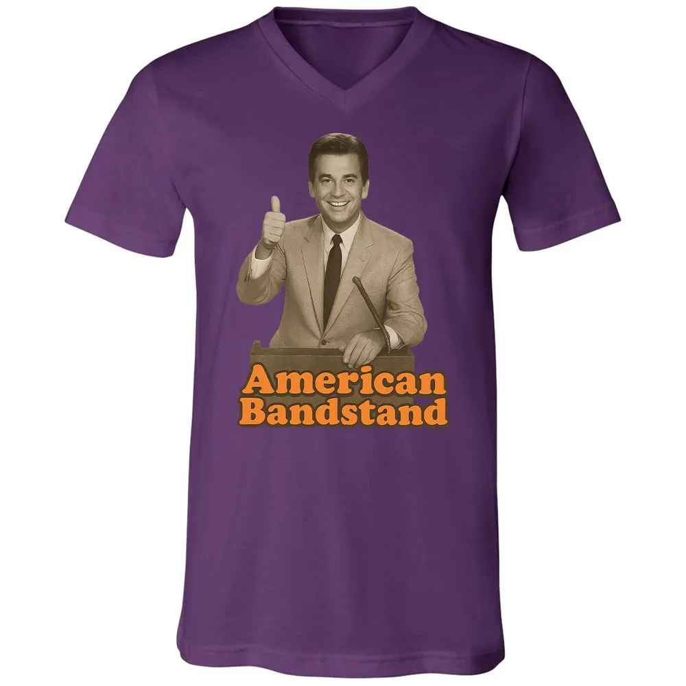Unisex V-Neck T-Shirt - U7TULV74 - Team Purple - 9