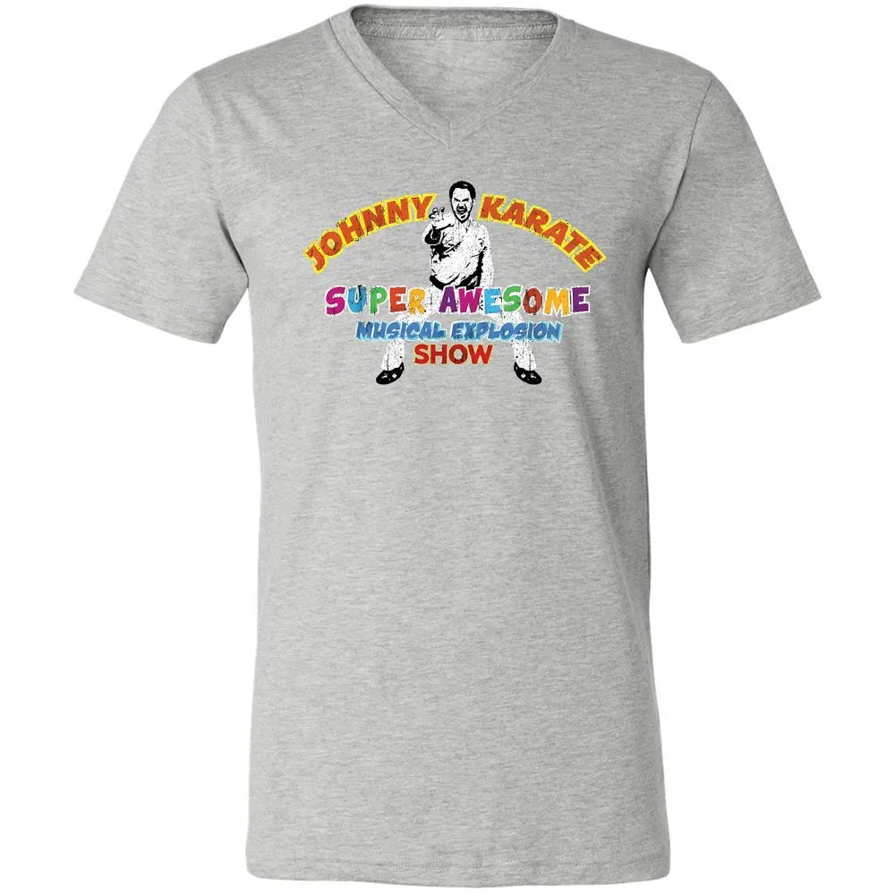 Unisex V-Neck T-Shirt - TYRMN8X3 - Athletic Heather - 7