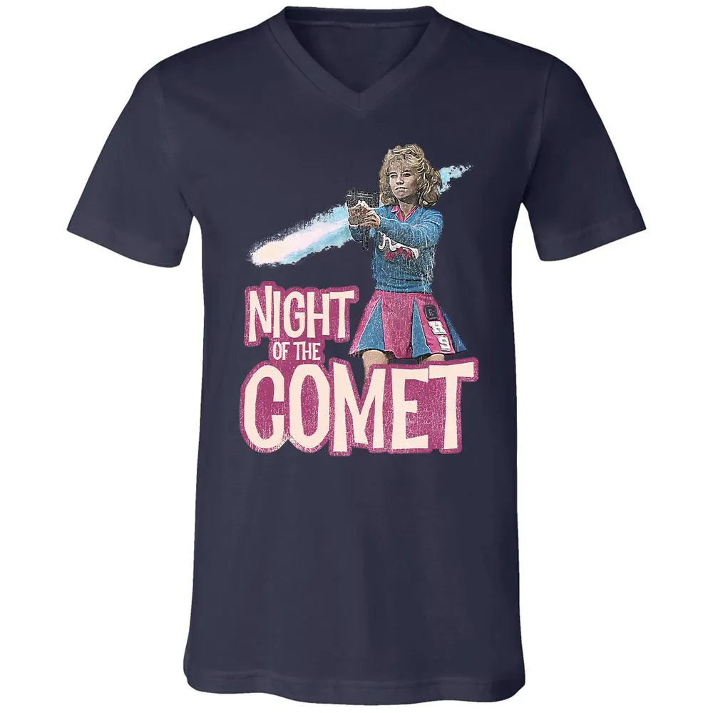 Unisex V-Neck T-Shirt - SM9626SQ - Navy - 2