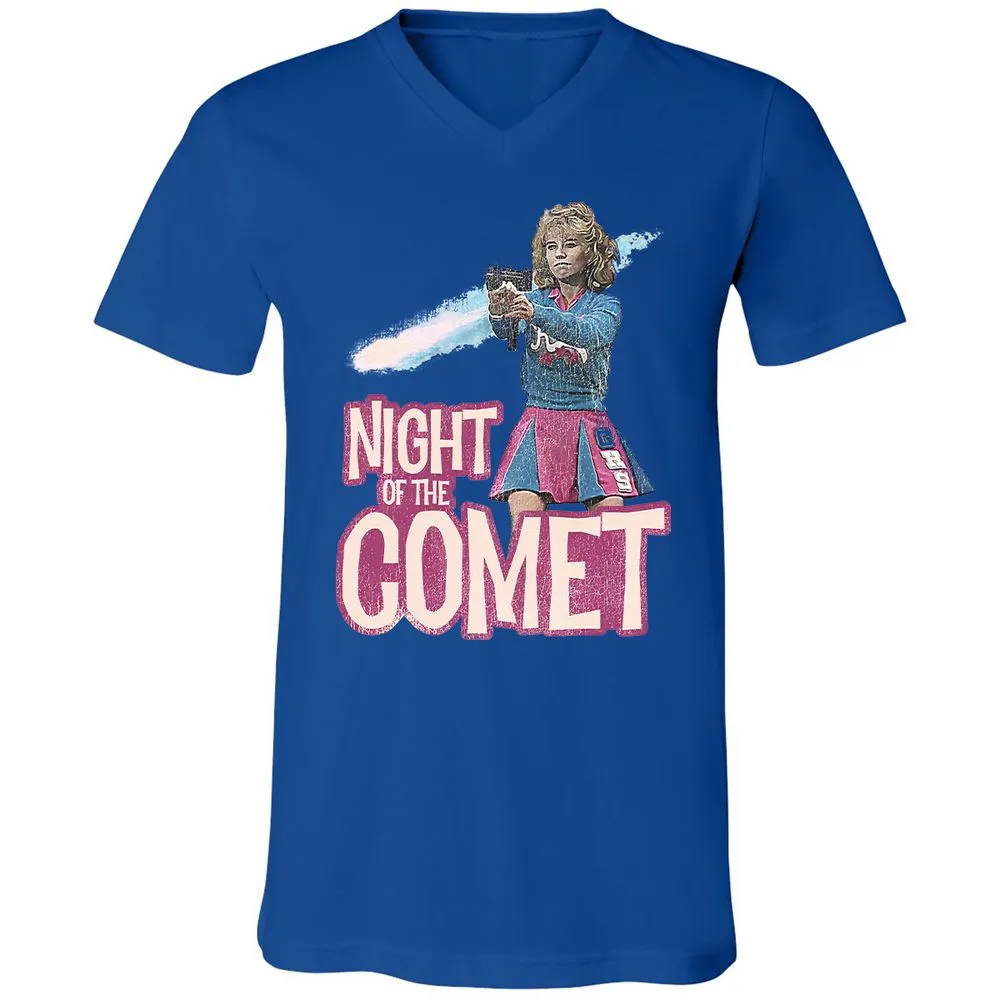 Unisex V-Neck T-Shirt - SM9626SQ - True Royal - 4
