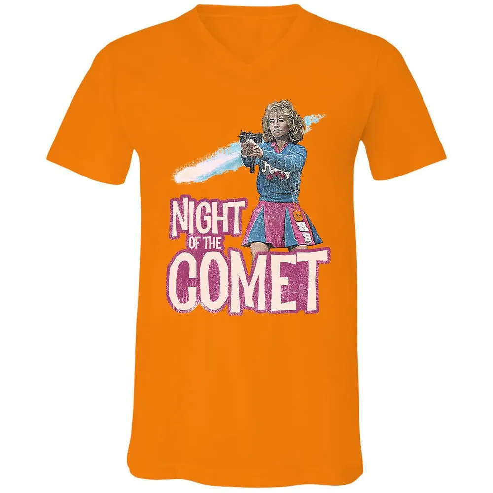 Unisex V-Neck T-Shirt - SM9626SQ - Orange - 11