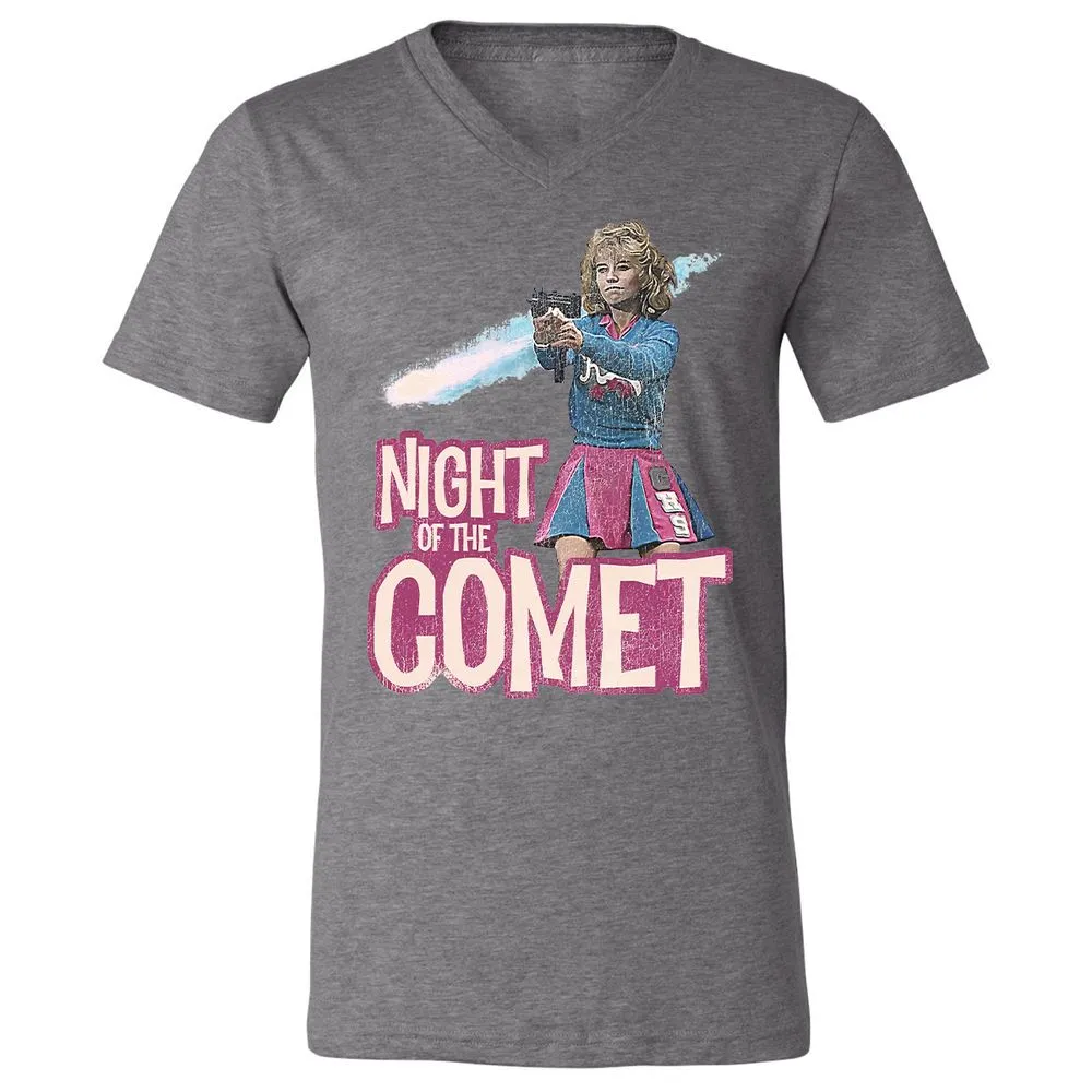 Unisex V-Neck T-Shirt - SM9626SQ - Deep Heather - 13