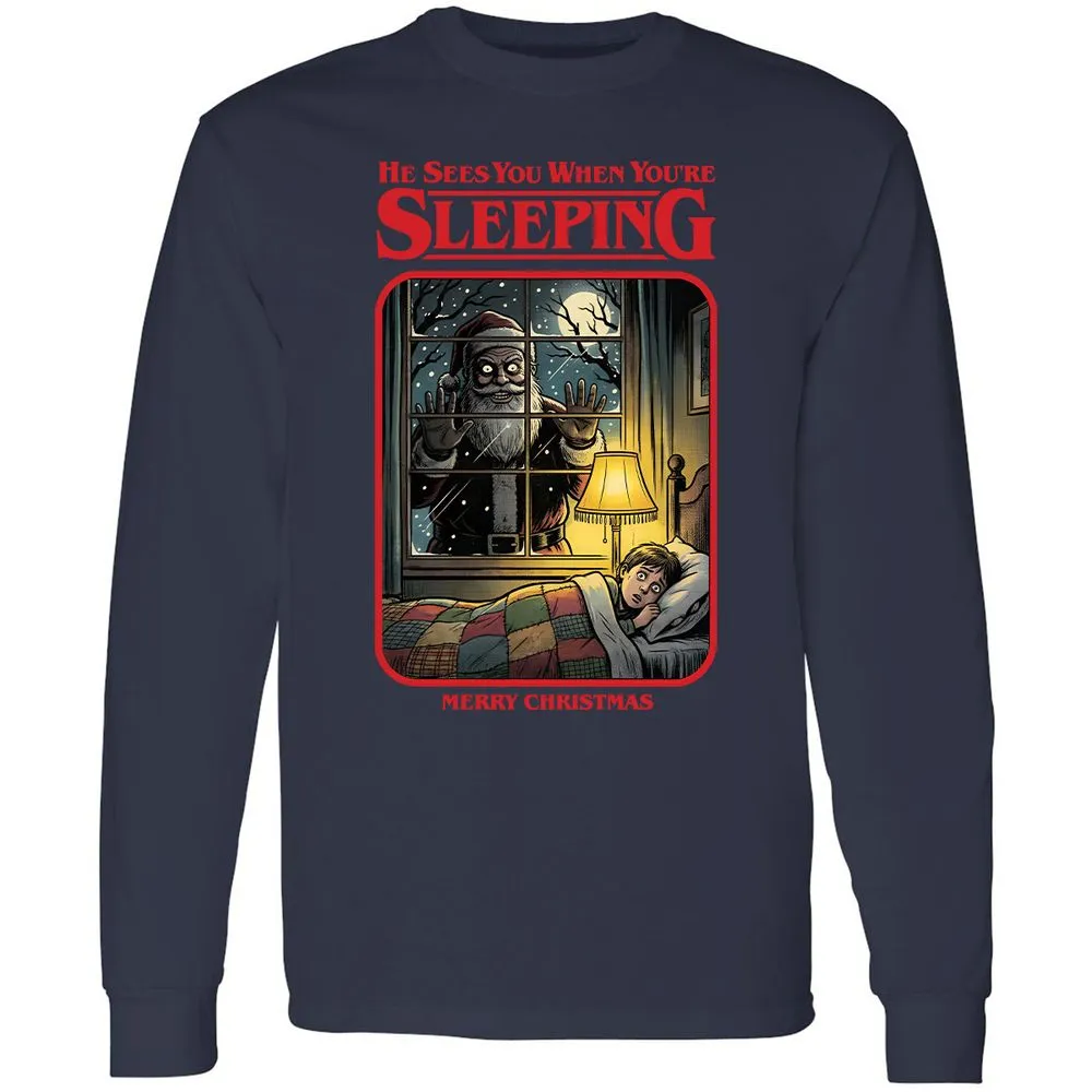 Long Sleeve T-Shirt - AHVNSDJQ - Navy - 2