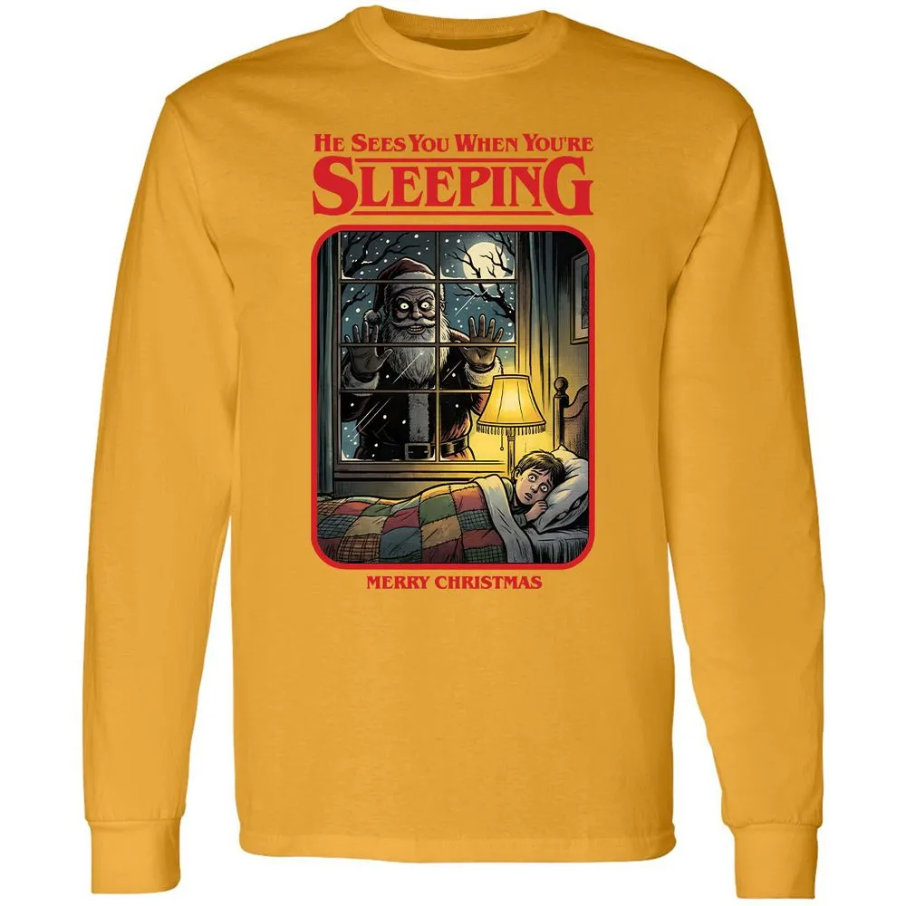 Long Sleeve T-Shirt - AHVNSDJQ - Gold - 9