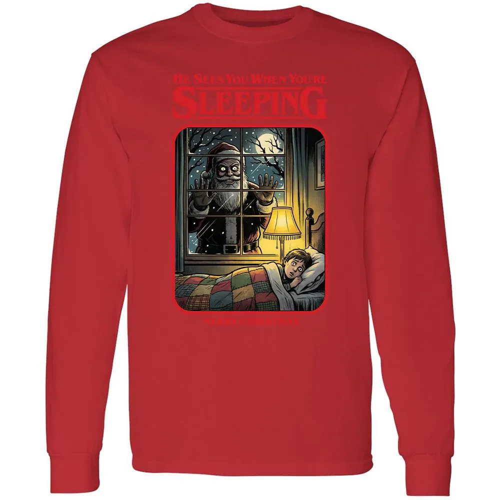 Long Sleeve T-Shirt - AHVNSDJQ - Red - 14