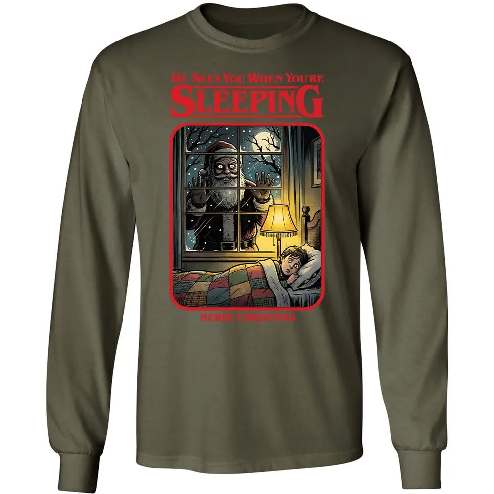 Long Sleeve T-Shirt - AHVNSDJQ - Military Green - 16