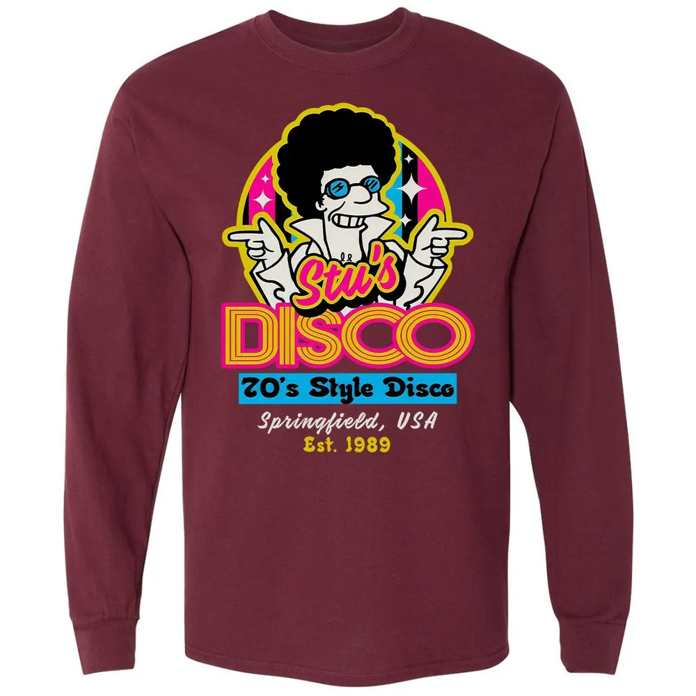 Long Sleeve T-Shirt - 4YNTUNGS - Maroon - 11