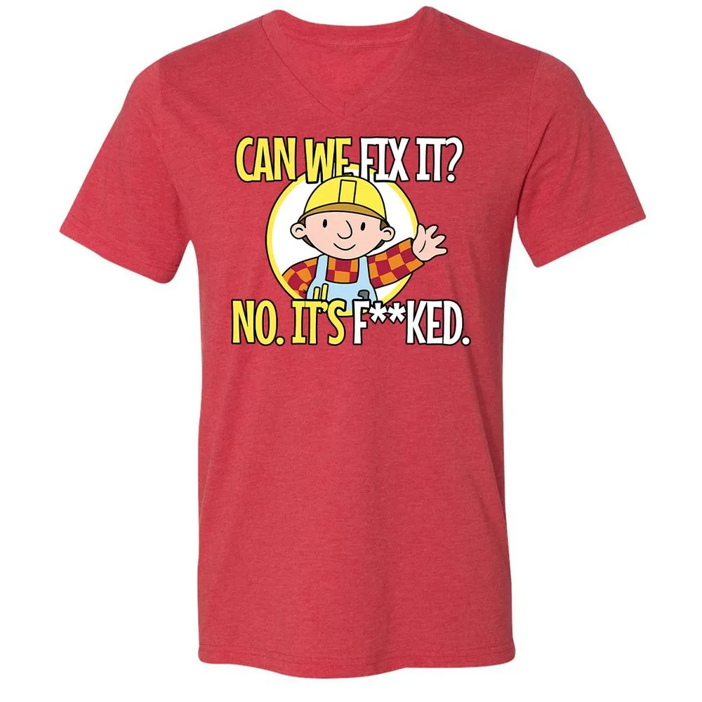 Can We Fix It - Heather Red - 16