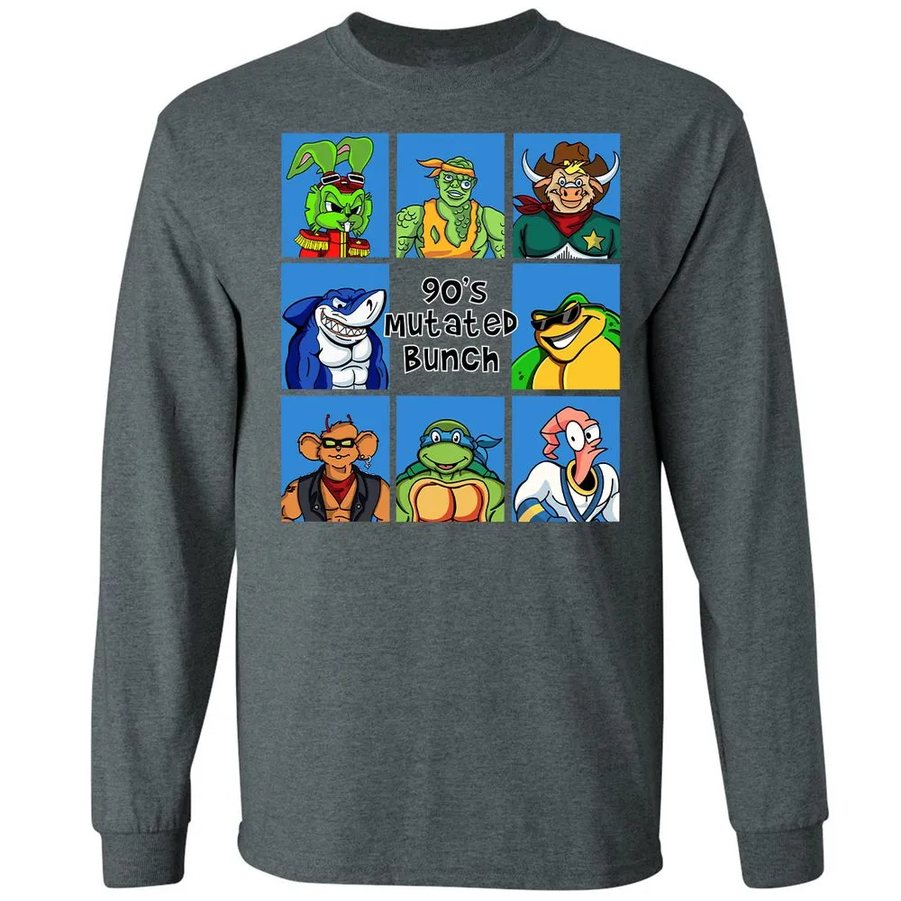 90's Mutated Bunch - Dark Heather - 15